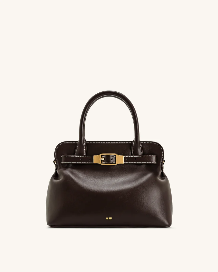 Mia Tote Bag - Dark Brown