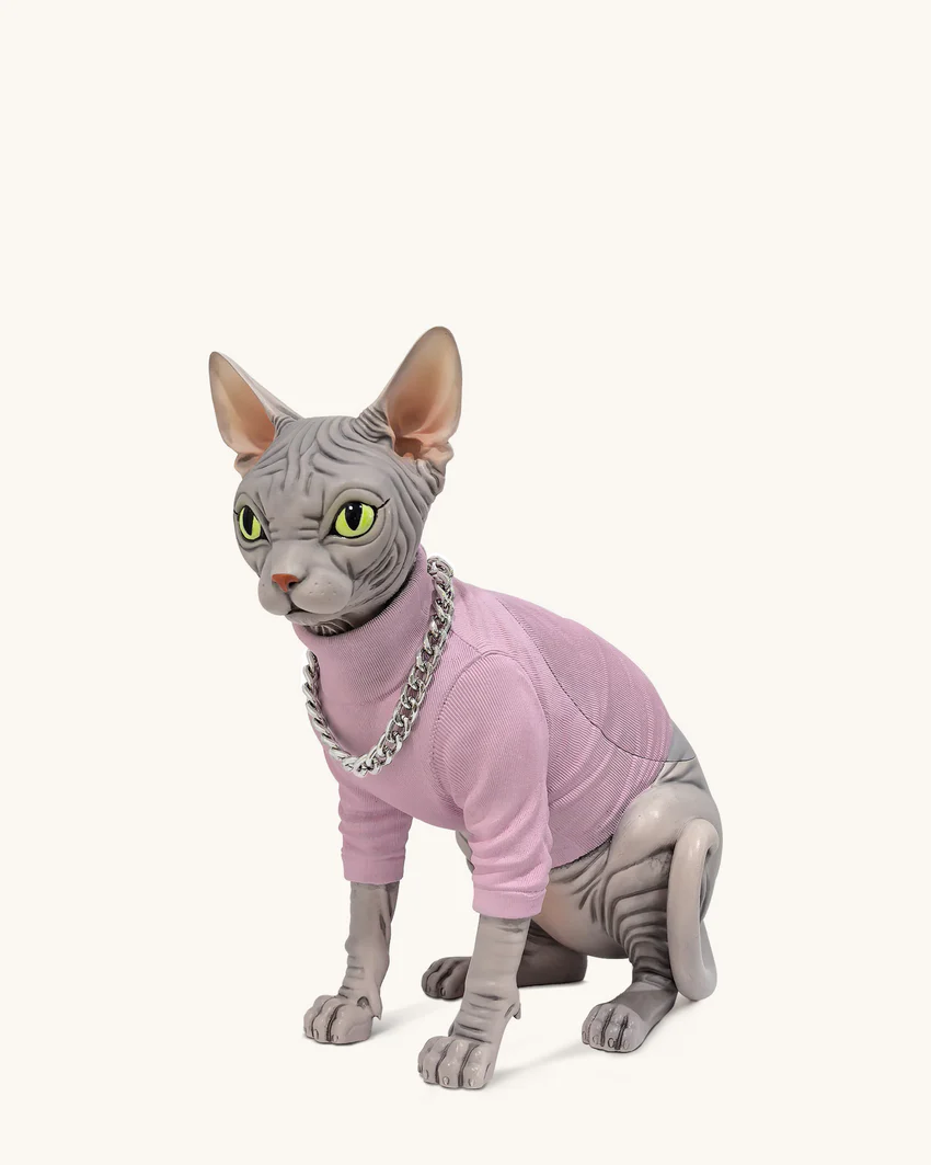 Sadie Clutch Bag - Pink/Grey