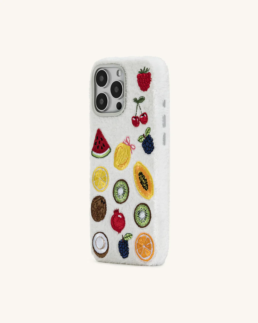 Fruit Fiesta Phone Case - Multicolor White