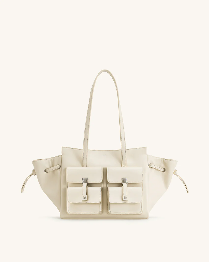 Linda Tote Bag - White