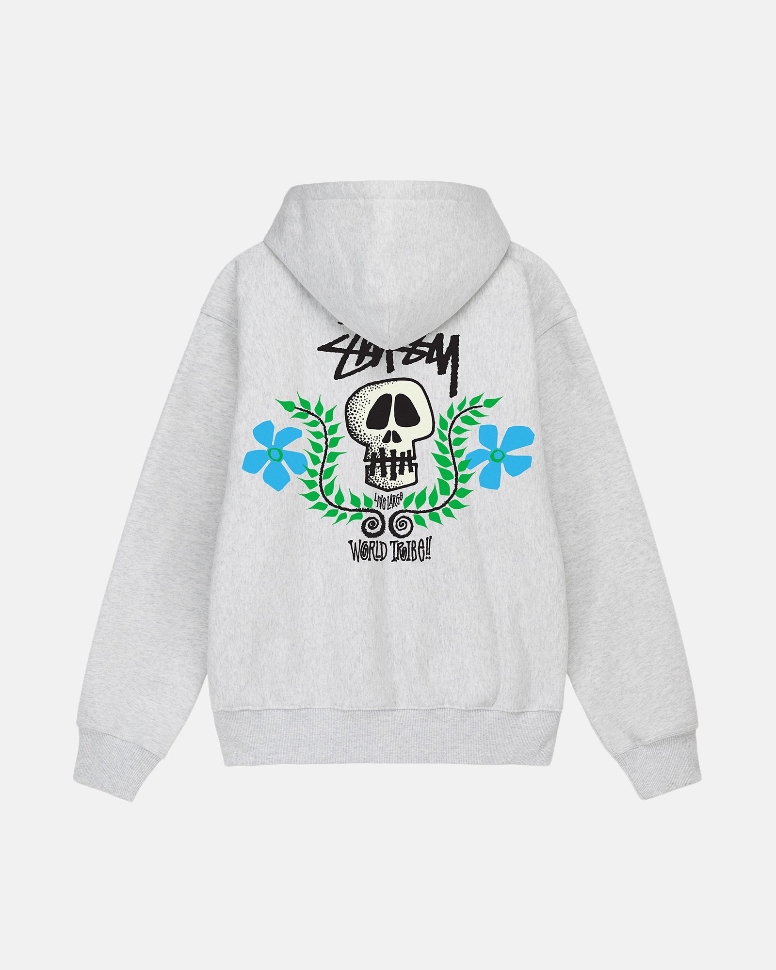 SKULL CREST ZIP HOODIE