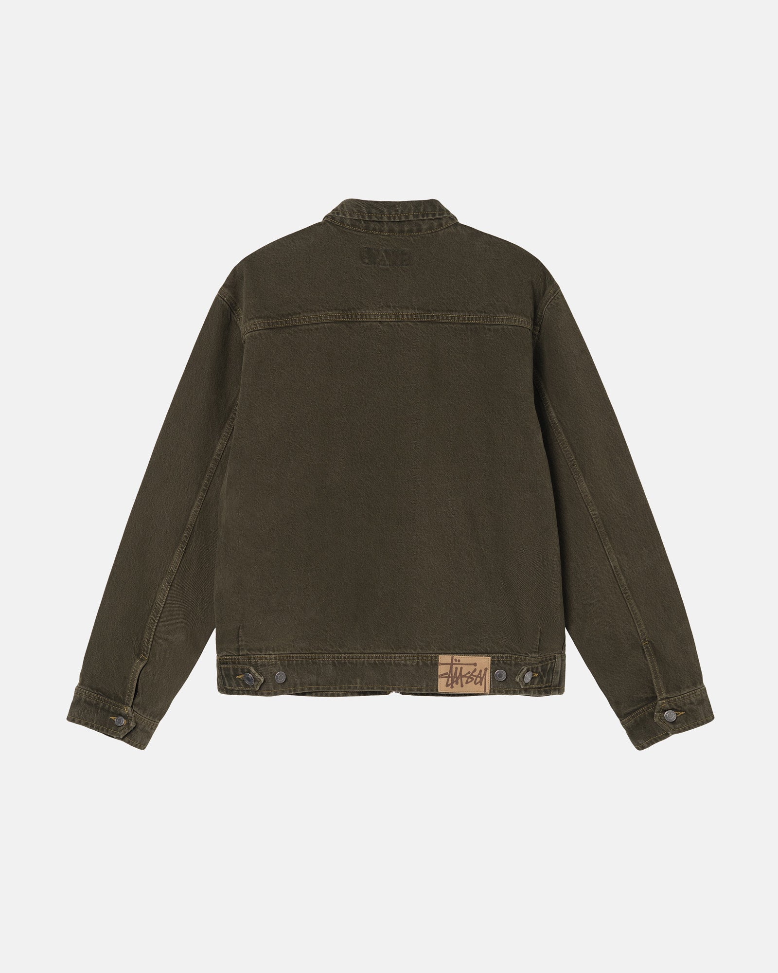 DENIM ZIP WORK JACKET