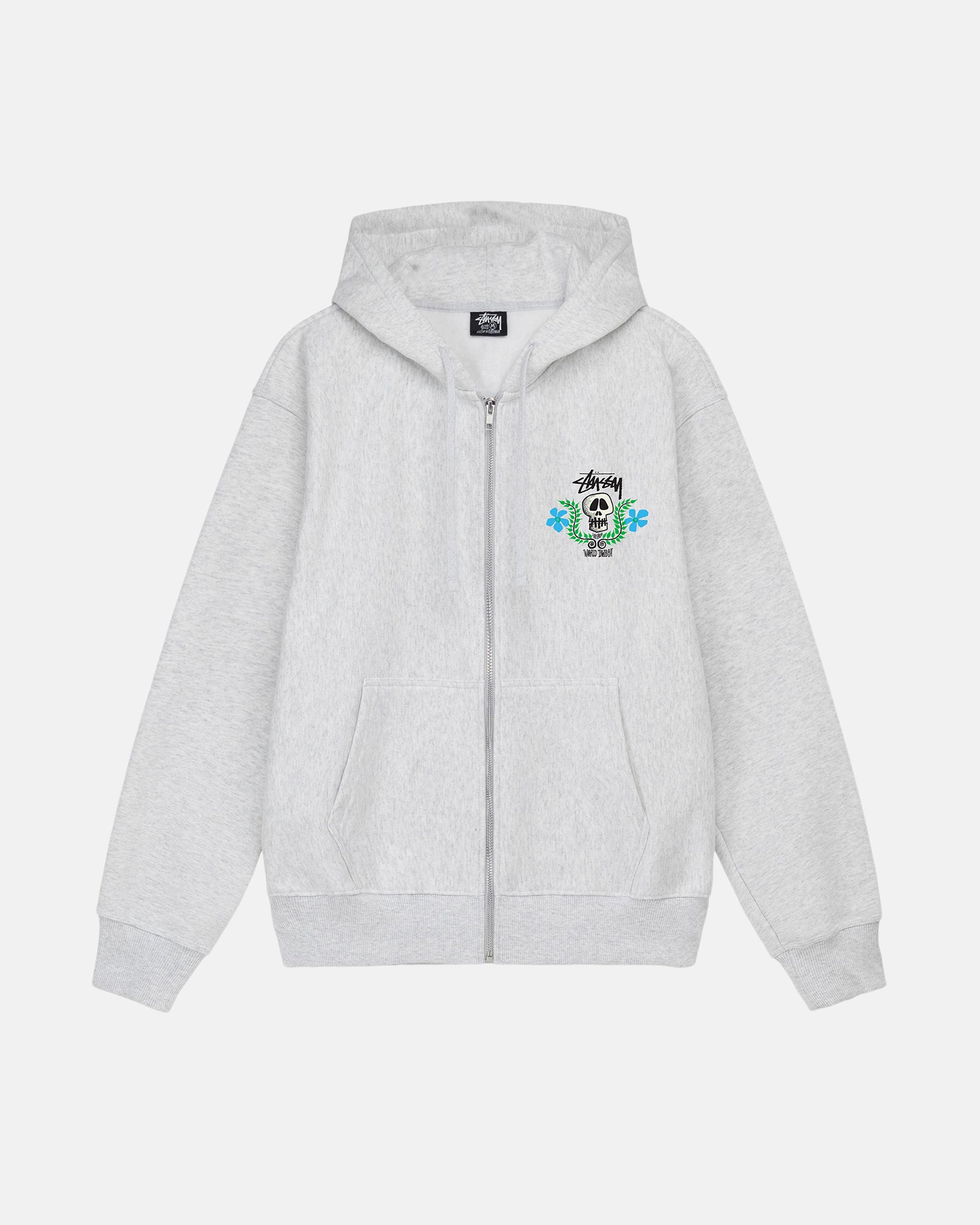SKULL CREST ZIP HOODIE