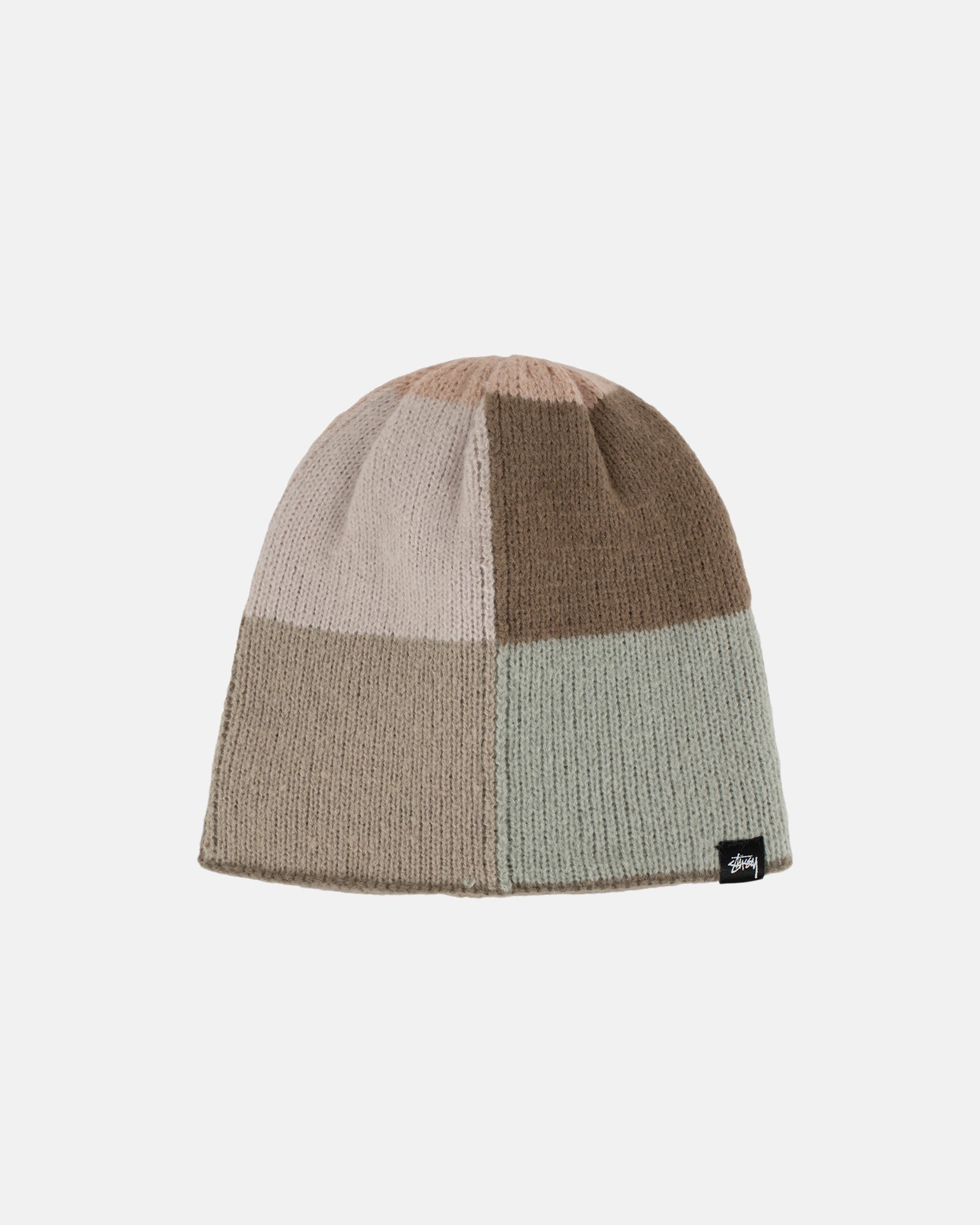 8 SQUARE KNIT SKULLCAP BEANIE