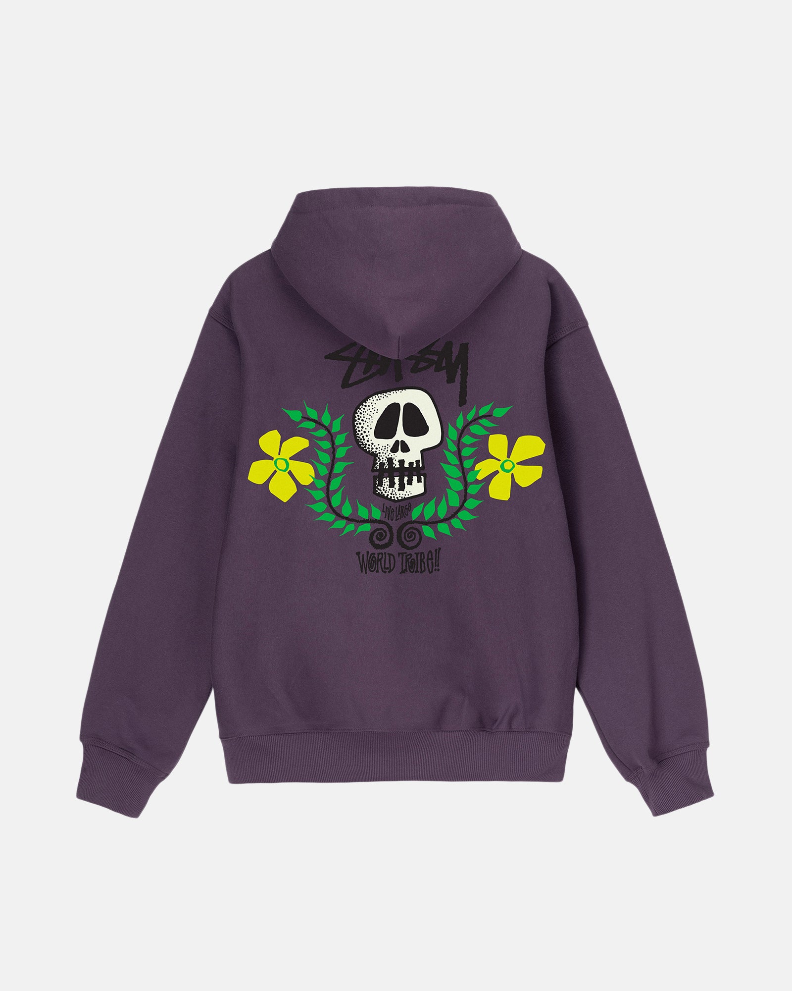 SKULL CREST ZIP HOODIE
