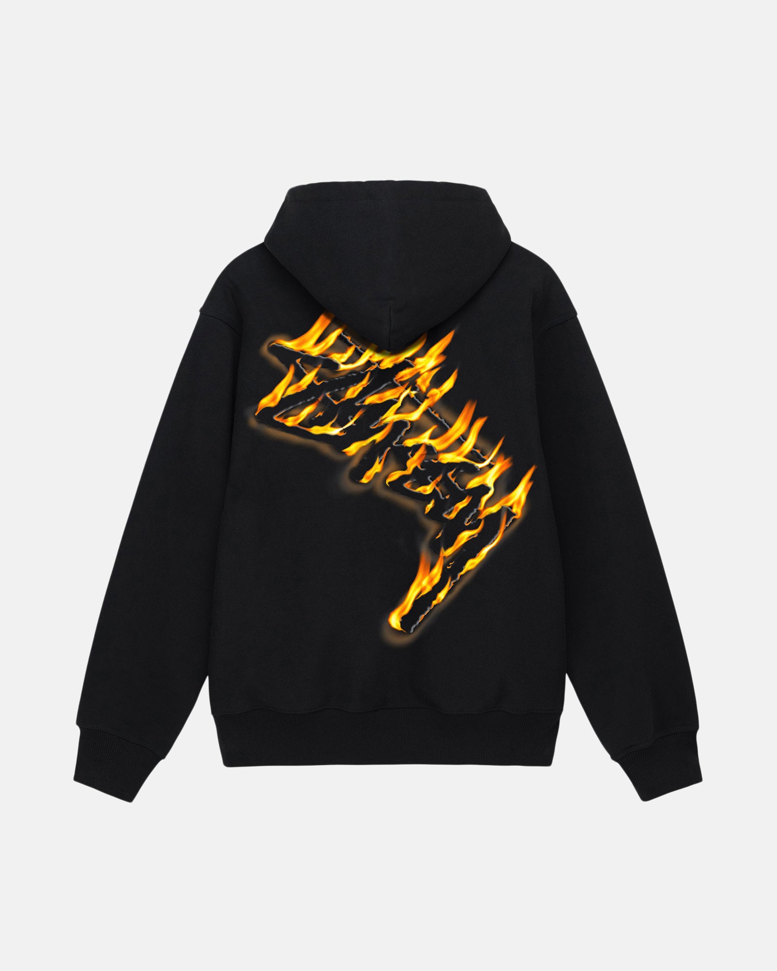 BURNING STOCK ZIP HOODIE